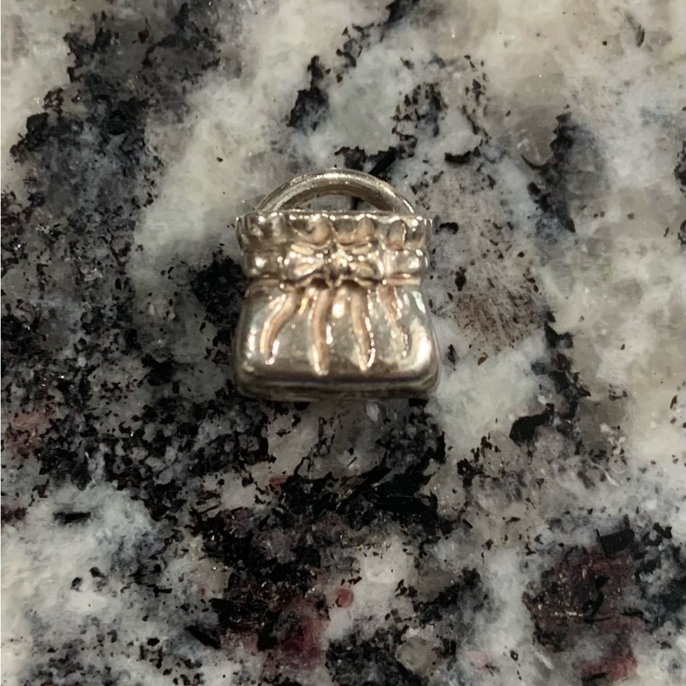Pandora 14K & Sterling Silver Handbag Charm
